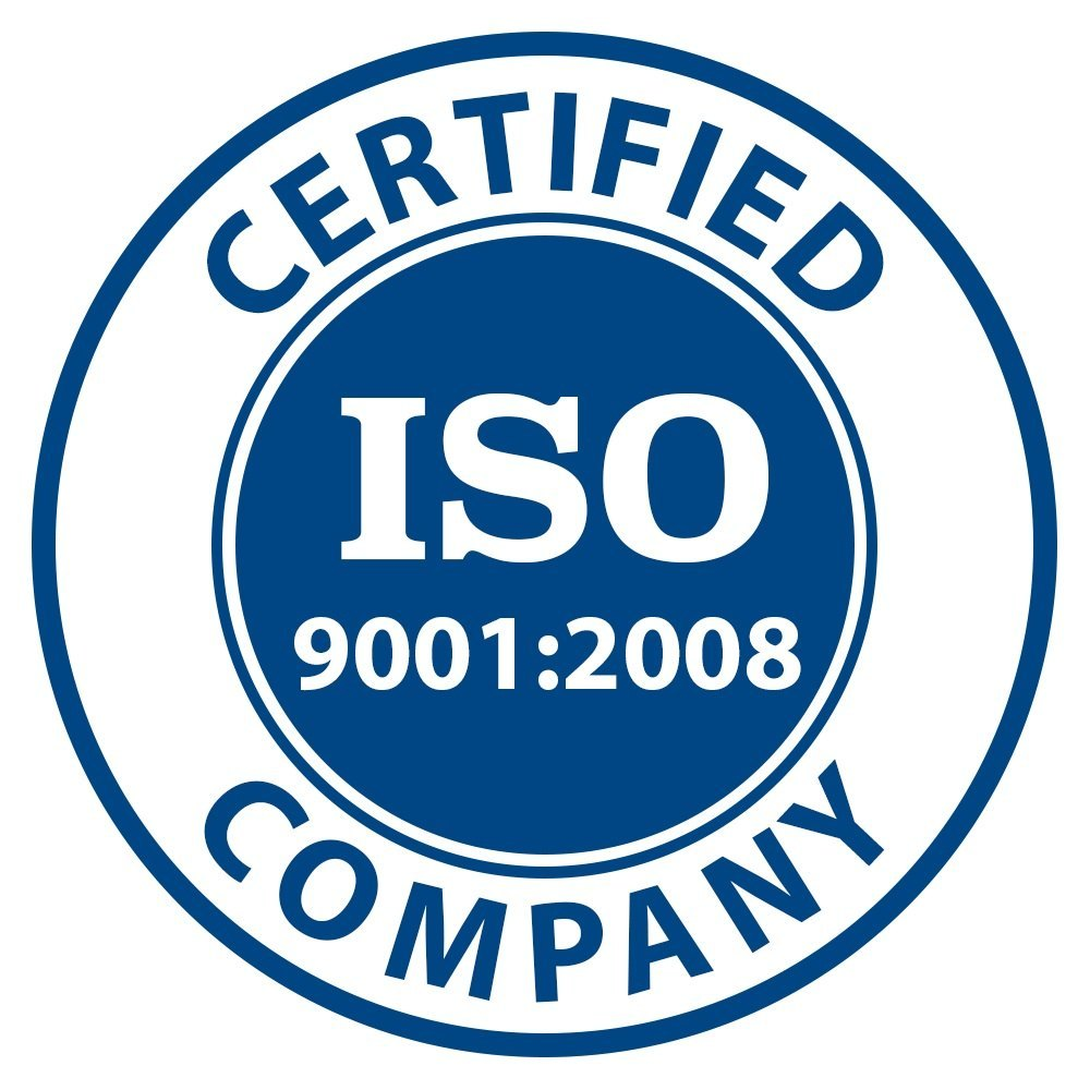 ISO 9001:2008 certified company