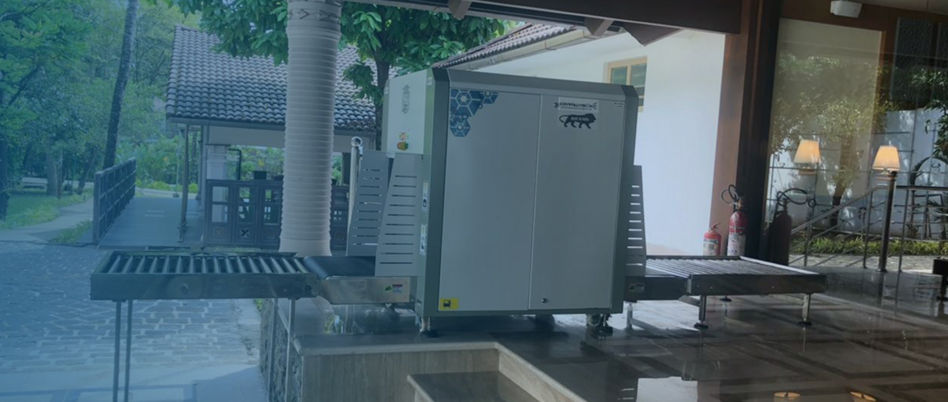 Krystalvision KV 7 Series X-ray baggage screening system